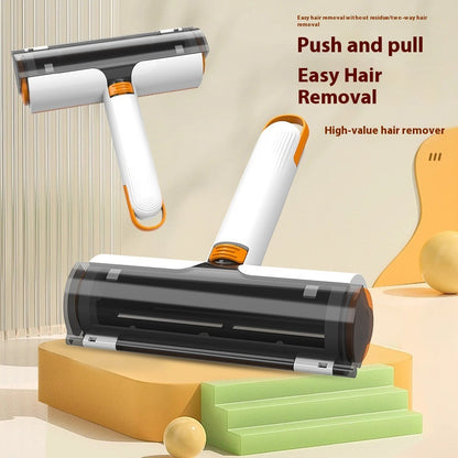 2 in 1 Pet Hair Removal Roller Multifunctional Portable Washable Hair Removal Brush Pet Supplies